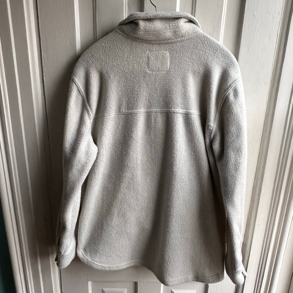 Alter’d State Cream Teddy Fleece Shirt Jacket / Shacket - Picture 4 of 8